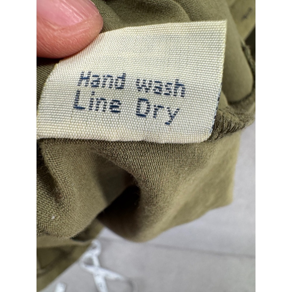 Synergy Organic Clothing Olive Long Sleeve Dress - Picture 10 of 13